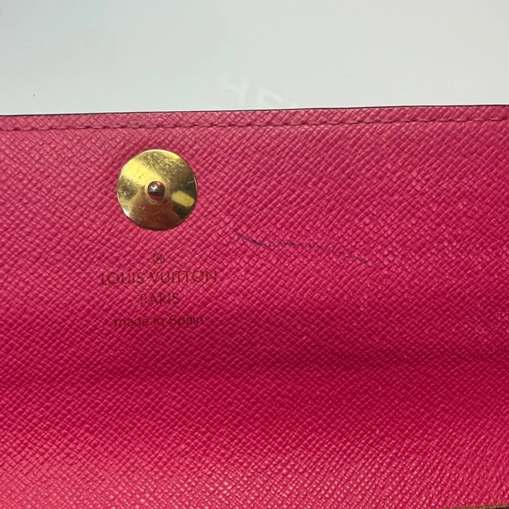 LOUIS VUITTON Monogram Multicolor Sarah Wallet Black Grenade AUTHENTIC CA1132